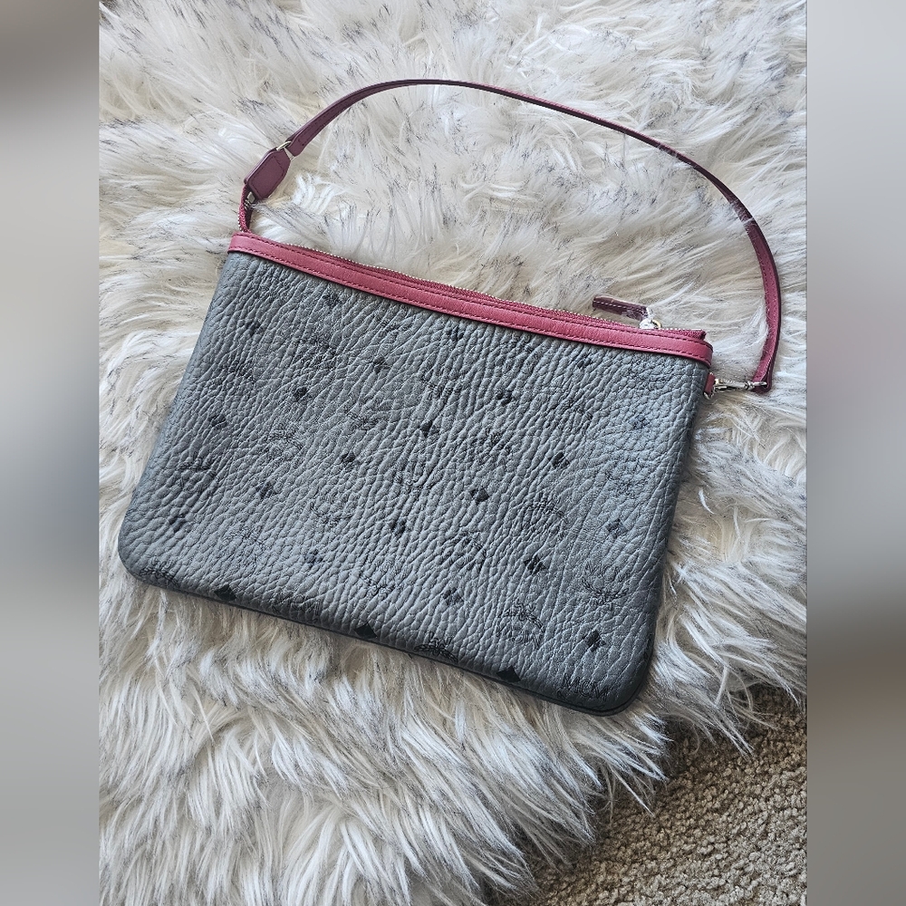 Authentic MCM Large pouch